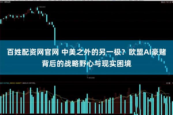 百姓配资网官网 中美之外的另一极?欧盟AI豪赌背后的战略野心与现实困境